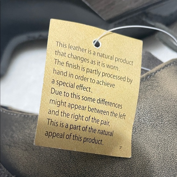 Naot Besalu Grey Shimmer & Vintage Oxford Lace Up Shoes Sz 37 - Picture 11 of 13